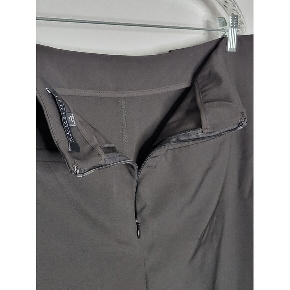 Eloquii Black Ruffle Trim Shorts - Picture 6 of 11